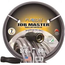 Flexon Part Jm5880c Flexon 5 8 In Dia X 80 Ft Job Master Contractor Grade Garden Hose Garden Hoses Home Depot Pro