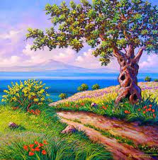 Antonino Cammarata Opere Google Search Landscape Art Painting Landscape Paintings Landscape Art