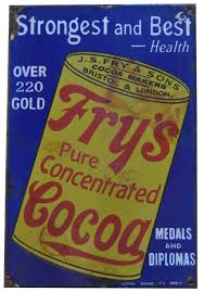 Fry's Pure Concentrated Cocoa enamel