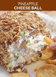 Pineapple Cheese Ball Recipe Cheese Ball Recipes Cheese Ball Food