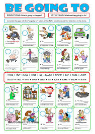 Be Going To For Future Intentions Predictions Teaching English Grammar Learn English Grammar English Lessons