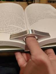 Thumb Ring Page Holder Bookishgifts Writersrelief Com Thumb Rings Book Rings Thumb Book