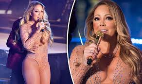 Mariah carey best performance of every single 1990 2017. Mariah Carey Finally Speaks Out After That Mortifying New Year S Eve Lip Sync Blunder Celebrity News Showbiz Tv Express Co Uk