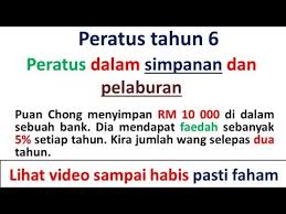 Check spelling or type a new query. Tahun 6 Peratus Dalam Simpanan Dan Pelaburan Peratus Tahun 6 Lihat Video Sampai Habis Youtube