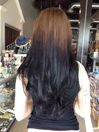 Reverse Ombre Brown And Black Hair By Heidi At Hairtique Salon In Lake Grove 631 432 0022 Facebook Com Heidihairtique Reverse Ombre Hair Long Dark Hair Hair