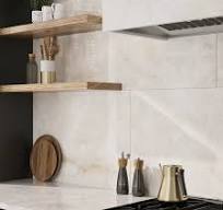 Emporio Quartz Cream 24x48 Porcelain Tile | Gem-Look Floors and Walls