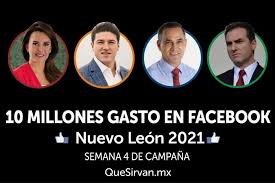 .electoral de nuevo león, samuel garcía sepúlveda, candidato de movimiento ciudadano, en la elecciones méxico 2021: Gastan Candidatos A Gubernatura 10 Mdp En Facebook