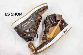 Louis Vuitton X Off White X Air Jordan 1 Pin On Www Electrosportshop Com