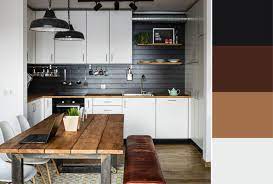 I hope your painted the wall behind the seems before you installed the shiplap. Black Shiplap Wall Kitchen Novocom Top