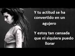 Amy Winehouse What It Is Traduccion En Pantalla Amy Winehouse Winehouse Amy