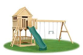 Wood Playsets Amish Direct Playsets Tree House Backyard Playset Simple Tree House
