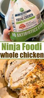 Ninja Foodi Chicken Recipe Using The Pressure Cooker And Air Fryer Functions So It S Tender Meat With Crispy Chicken Ski Foodie Recipes Recipes Chicken Recipes