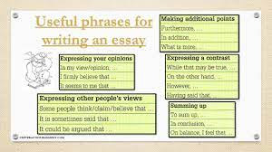 CEPT Practice: Useful phrases for writing an essay, an email, a letter, a  report, a story, a review and an article