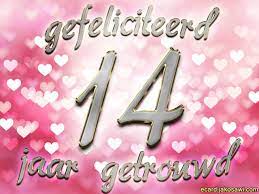 Jakosawi E Cards 14 Jaar Getrouwd Gl