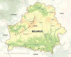 Belarus is a former soviet state whose history begins in the 10th century ce. Belarus Physical Map
