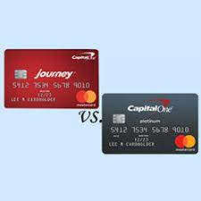 With the platinum mastercard, you'll automatically be considered for a higher credit limit in as little as six months. Capital One Journey Vs Capital One Platinum Finder Com
