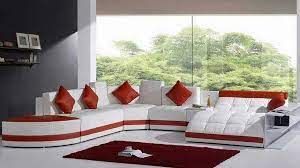 Living Room Red White Leather Sofa Sectional Sofa Indeas Living Room Ideas Modern F Cheap Living Room Furniture Living Room Sets Furniture White Leather Sofas