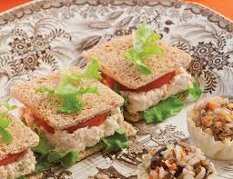 Smoked Trout Tea Sandwiches Teatime Magazine Recipe In 2020 Tea Sandwiches Smoked Trout Tea Party Food