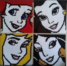 Ariel Belle Doornroosje Jasmine Strijkkralen Strijkparels Hama Kralen