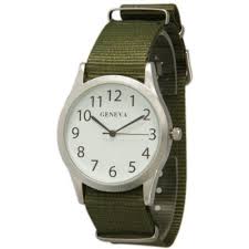 Solid Band Geneva Watch Forest Green Watches Amazon Com Geneva Watch Band Womens Watches
