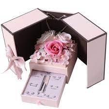Check spelling or type a new query. Gift Box With Lid Flower Design Felt Flower Gift Wrap For Her Him Packing Wrapping Case Packet Casket Jewelry Box Small Birthday Present Box Gift Boxes Paper Party Supplies Lifepharmafze Com