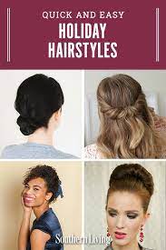 Fast Festive 5 Minute Holiday Hairstyles Holiday Hairstyles Holiday Party Hair Holiday Hairstyles Easy