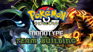 Pokemon Showdown Monotype Team Building Fighting Youtube