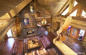 Log Homes Interiors Cabin Living Room Log Home Interiors Log Homes