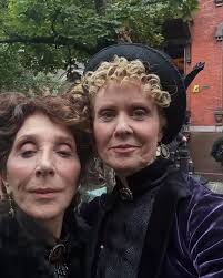 Hot off the press... our beautiful show The Gilded Age is coming back for  another season! Here's a peek behind the scenes from Ada and her friends.  So so grateful to keep