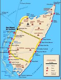 What You Need To Know About Cozumel Cozumel Cruise Mexico Cruise Cozumel Map