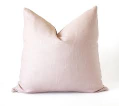 Blush Pink Throw Pillows