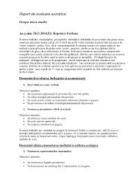 Evaluare sumativproiect toamna formeaz multimea legumelor,fructelor i florilor de toamn. Model Raport Evaluare Finala Grupa Mijlocie