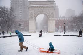 How many inches of snow in NYC this weekend? (Jan 24-26) ...