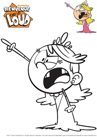 lola coloriage dessin anime gratuit famille prince grenouille