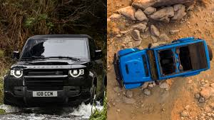 But i noticed that the tv always go off after some time. 2022 Land Rover Defender V8 Vs 2021 Jeep Wrangler Rubicon 392 How They Compare On Paper Autoblog