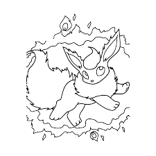 Millions of people around the world love these adorable creatures and play with them at all ages because not only can they follow the adventures of ash and pikachu accompanied by ondine , peter and togepi where we see beautiful friendships. Flareon Coloring Pages For Kids