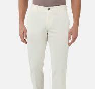 Men's Stretch Cotton/Tencel Trousers | Boggi Milano