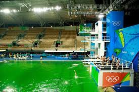 Maybe you would like to learn more about one of these? Here S Why The Olympic Pool In Rio Turned Green