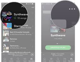 You should get the following menu. How To Create And Share Playlists With Friends On Spotify For Iphone And Ipad Imore