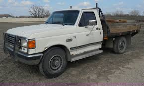 1991 ford f250 xlt lariat flatbed truck in south hutchinson ks item e3367 sold purple wave 1991 ford f250 xlt lariat flatbed truck