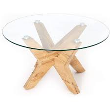 Round french coffee table or side table in the style of andre arbus. Ivinta Coffee Table Glass Round Coffee Table With Wood Frame For Living Room Home Dining Room 32inch Walmart Com Walmart Com