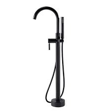 Tap the link below to shop our feed. Ove Decors Athena Single Handle Floor Mount Roman Tub Faucet With Hand Shower In Matte Black Tf 960110 Mblmo The Home Depot Tub Faucet Free Standing Tub Freestanding Faucets