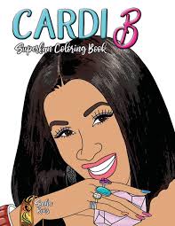 We have quite a few sets of alphabet printables around here, but none of them are a set of lettered alphabet coloring pages. Cardi B Superfan Coloring Book Ruiz Sasha Amazon De Bucher