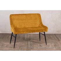In velvet or soft cotton, a piece of dining room furniture can easily be turned if you're not placing your bench against a wall, simply choose dining benches with a back. Wjwpciwa6sm Xm