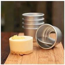 Amazon Com Flunyina Perfect Performance Aluminium Mini Round Chiffon Cake Pan Set Of 5 Kitchen Dining Mini Cake Pans Cake Pan Set Mini Cakes