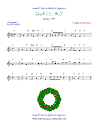 Deck the halls with boughs of holly, fa la la la la, la la la la. Deck The Halls Free Sheet Music