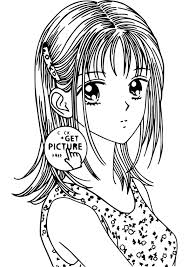 Dessine les coloriages manga kawaii fille fairy de dessin gratuit. 144 Dessins De Coloriage Manga A Imprimer