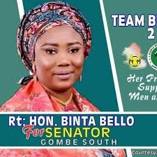 Hon HAjiya Fatima Binta Bello supporters for senator Gombe South 2023