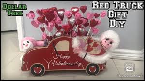 Self care and ideas to help you live a healthier, happier life. Dollar Tree Valentine S Gift Diy Red Truck Gift Idea Valentines Day Gift Basket Under 10 Youtube