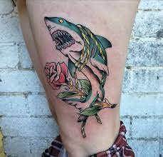 My daughters are 17 and 19 and i couldn't ask for better. First Tattoo Great White Shark By Dan Alchemy Tattoos Hawthorn Melbourne Tattoos